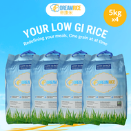 DreamRice Low GI Rice 5kg (Bundle of 4)