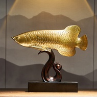 Decorative Feng Shui Arowana Fish Statue – Symbol of Fortune, Luck and Prosperity