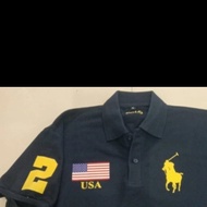 Kaos Polo Ralp Laurn USA Kaos Kerah Polo Shirt - Kuning / Kaos Kerah Polo Shirt Ralp Laur3n USA cewek-cowok/unisx
