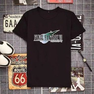 Sons of Avalanche Final Fantasy Men's T-Shirt Classic Short Sleeves FF7 Strife Shinra Soldier Video 