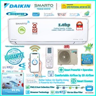 Save4.0 Daikin Smarto Premium Inverter Aircond FTKH28B V1MF & RKU28BV1M-Wifi ((Daikin Smarto)) 1.0hp