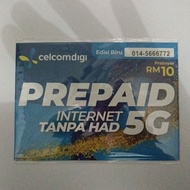 celcomdigi 014 - 5 666 77 2 Special VIP Number Self - Register Only