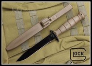【原型軍品】全新 II 軍用 藍波刀 刺刀 FM-78 狼棕色 沙色