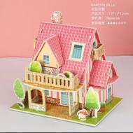 DIY Educational Toys for Children 3D Puzzle Miniature Interior House Toys Jigsaw Puzzle Paper House
