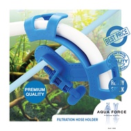 AQUARIUM FILTRATION HOSE HOLDER / FIRMLY HOLD HOSE FIXING CLIP / AIR TUBE CLAMP - arowana - ikan acc