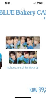 ZEROBASEONE ZB1 2週年快閃 蛋糕 小卡 (夾卡)