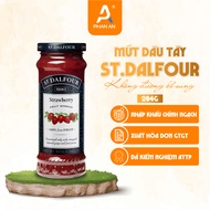 St Dalfour strawberry jam 284g, Phan An fruit jam, St Dalfour brand sugar-free breakfast jam