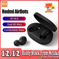 100% Original Xiaomi Redmi AirDots S Wireless Bluetooth Headset Mini Handsfree Xiaomi Mi True Wirele