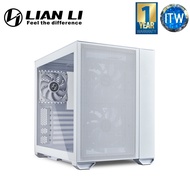 Lian Li 011 Air Mini White Mesh Front Panel Tempered Glass PC Case (O11AMW) | itw