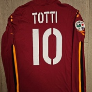 Jersey As Roma home ls 03/04 totti 10 original size L