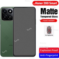 Matte Tempered Glass For Honor 200 Smart 5G 2024 Screen Protector For Honor 200Smart Honor200Smart F