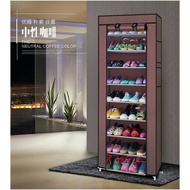 Shoe Storage Cabinet Rack Dustproof ZipperADA Plastic Shoe Cabinet/ Size 60, 30, 160 CM