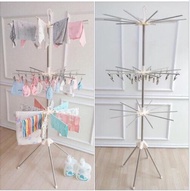 Convenient 3-tier newborn clothes drying rack