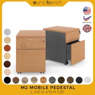 M2 Euro bench - Office Mobile Pedestal - Cabinet - 2 Drawer - 2 Laci Mudah Alih - 办公室 - 柜子