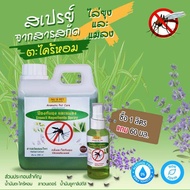 🔥ลดราคา สเปรย์ตะไคร้หอม ไล่ยุงและแมลง 1 ลิตร แถมสเปรย์ตะไคร้หอม 60 ML 1 ขวด Pest Reject