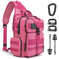 G4Free Tactical EDC Sling Bag Backpack with Pistol Holster Military Shoulder Backpack for Concealed 