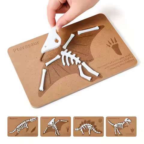 Montessori Baby And Mother Toys Dinosaur Fossil Toys Are Super Suitable For Little Explorers To Simu