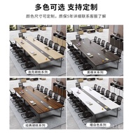 Simple Office Large Small Conference Room Rectangular Reception Meeting Long Table Chair Modern Comb