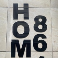 Trend Decor= lucky_mart08 ACRYLIC RAISED LETTERS 20cm high for wall decoration, quote words - Lightb