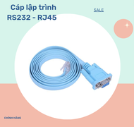 Cáp lập trình RS232 - RJ45. Female Network Adapter Cable For Cisco Console RJ45 To Rs232 DB9 COM Ser