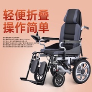 Suwei Electric Wheelchair Lightweight Folding Wheelchair Elderly Wheelchair Disabled Automatic Intelligent Walking Wheelchair