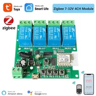 Module 1CH 2CH 4CH Smartlife, Tuya, Zigbee Input 7V -32V output NO COM NC