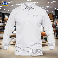 POLO Shirt KAOS POLO LENGAN PANJANG PRIA / WANITA POLO Osella man Logo Silver// Kaos Kerah Polo Shir