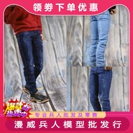 ACNTOYS 1/6 Trendy Soldier Doll Ripped Distressed Jeans ACN001P Model Toy Costume Ready Stock