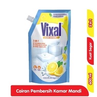 Vixal Pembersih Toilet Porselen Kamar Mandi Ekstra Kuat 600ml Pouch / Refill