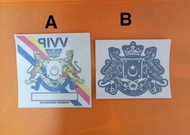 Johor Logo Car Sticker Decals