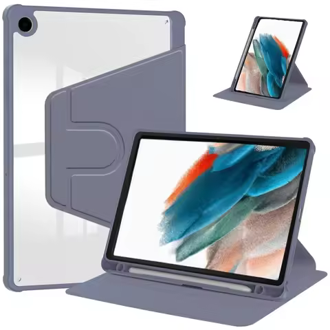 360 Rotating Case For Samsung Galaxy tab A9+ A9 Plus 11 inch 5G with Pen Holder Cover Auto Sleep Wak