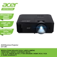 ACER X1128i SVGA Business Projector - 800x600 SVGA/4800 ANSI/15000 Hours/1*3W SPR/HDMI/RCA/VGA/2Y