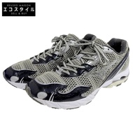 MIZUNOOBD 10 Flame Wave 運動鞋，男款，黑色和灰色，尺寸 26.5cm，D1GD232703，8.5（美國碼）