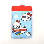 Sanrio Hello Kitty in Airplane Ezlink Card Holder with Keyring