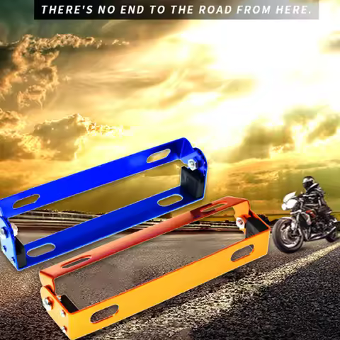 Activity license plate frame, motorcycle and electric vehicle modified license plate frame with adju