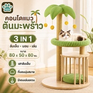 Cat Condo Wooden Scratcher