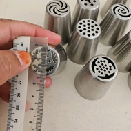 LARGE RUSSIAN NOZZLE TIP PIPING FOR CAKE CUPCAKE DECO FLOWER BUNGA NOZZLE FROSTING STAINLESS STEEL