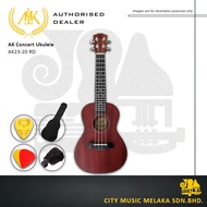 AK Concert Ukulele AK 23-20RD [RED]