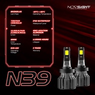 NOVSIGHT H4 Led Car Headlight H7 H11 H8 H9 H1 H3 H13 9005 HB3 9006 HB4 9007 9003 72W 10000LM 6000K A