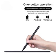 鋁金屬高靈敏度平板電容式有源觸控筆平板觸控筆適用於 ipad 和所有其他平板電腦 Aluminum Metal High Sensitive Tablet Capacitive Active Touch Pen Tablet Stylus Pen for ipad and all other Tablets