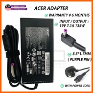 ACER 5.5*1.7MM PREDATOR HELIOS 300 PH315-51 PH315-52 PH317-51 PH317-52 PH317-53 PH317-55 LAPTOP CHAR