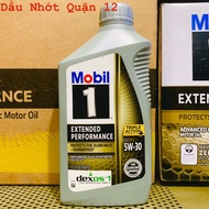 Nhớt Xe Tay Ga - Xe Hơi Cao Cấp Mobil 1 Extended Performance 5W-30 946ML Made in USA