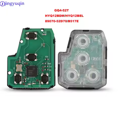 jingyuqin 314.4Mhz Remote key For Toyota Camry G/ H Chip optional 2012-2017 HYQ12BDM/HYQ12BEL/GQ4-52