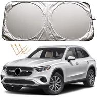 XHRING Windshield Sun Shade for Mercedes Benz GLC GLC 300 GLC300 GLE GL ML CLS SL S S56 Class Access