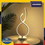 [Colorfull.sg] Modern Table Lamp Acrylic Bedroom Bedside Home Decorative LED Night Lights