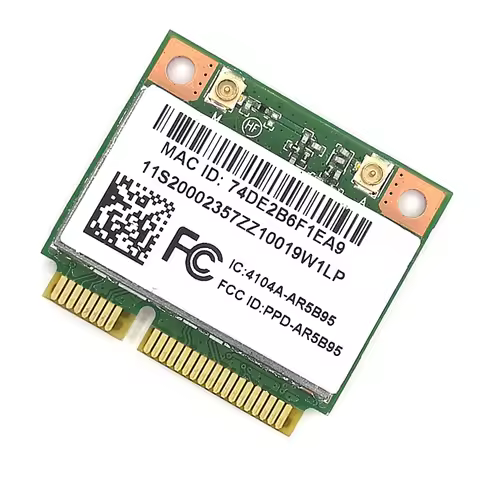 for Lenovo Z370 Y460 G470 Z470 Z560 Black Apple AR5B95 2.4G 150Mbps MINI PCIE 802.11N Built-in Wirel