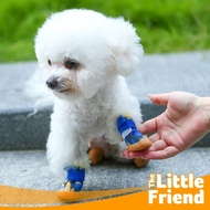 Poodle Dog Shoes Cat Shoes 4 pcs Anti-Claw Elastic MESH