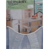 Meiwa Round Tablecloth, transparent, size 70 inches