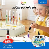 Mideer DIY Colored Pen Set for Children Creative DIY Toys Pen Factory