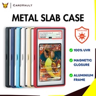 PSA Magnetic Metal Slab Case Protector For Graded Cards | Aluminum Slab Bumper Guard CGC